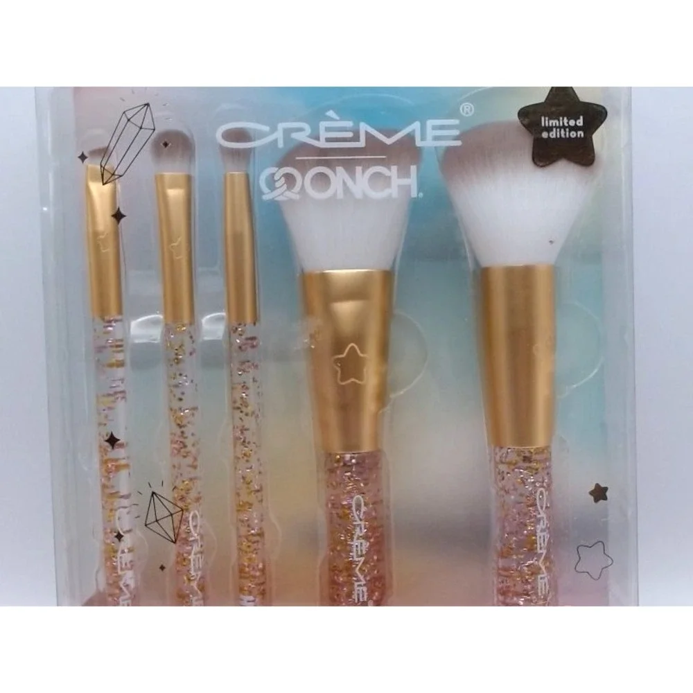 The Creme Shop x Onch, Hollywood Vision Brush Set, 5 Pcs, Limited Edition, BNIB